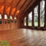 Panoramavy av möteslokal på ecotopia